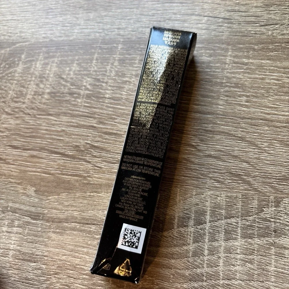 YSL LASH CLASH Mascara Volume Extreme NOIR BLACK 9ml *NEW IN BOX* Full Size